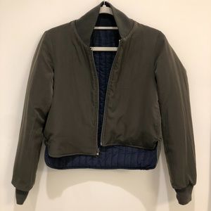 Urban Outfitters Reversible Bomber Jacket